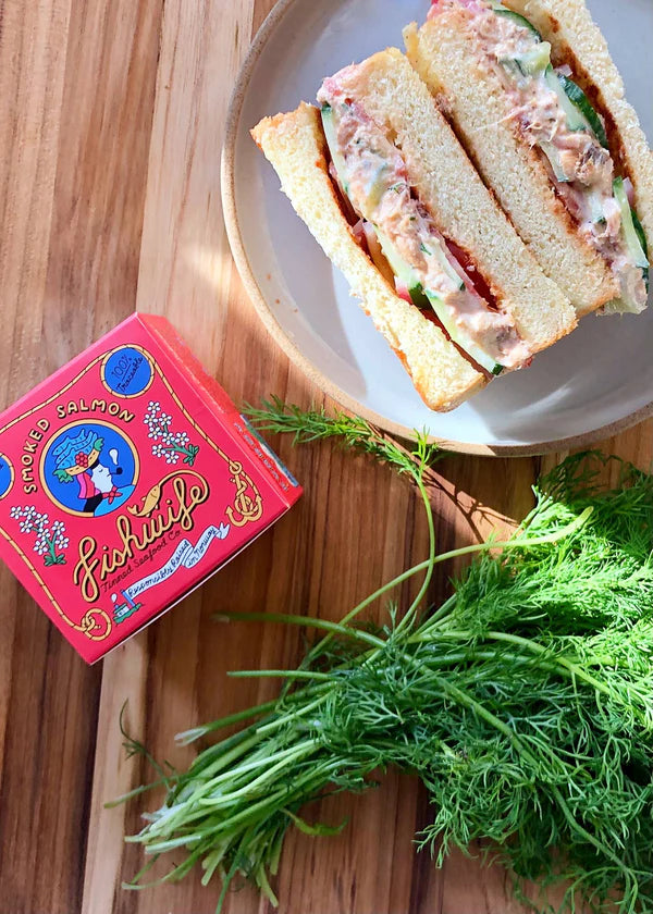 Smoked Salmon Sando on Milk Bread | Fishwife