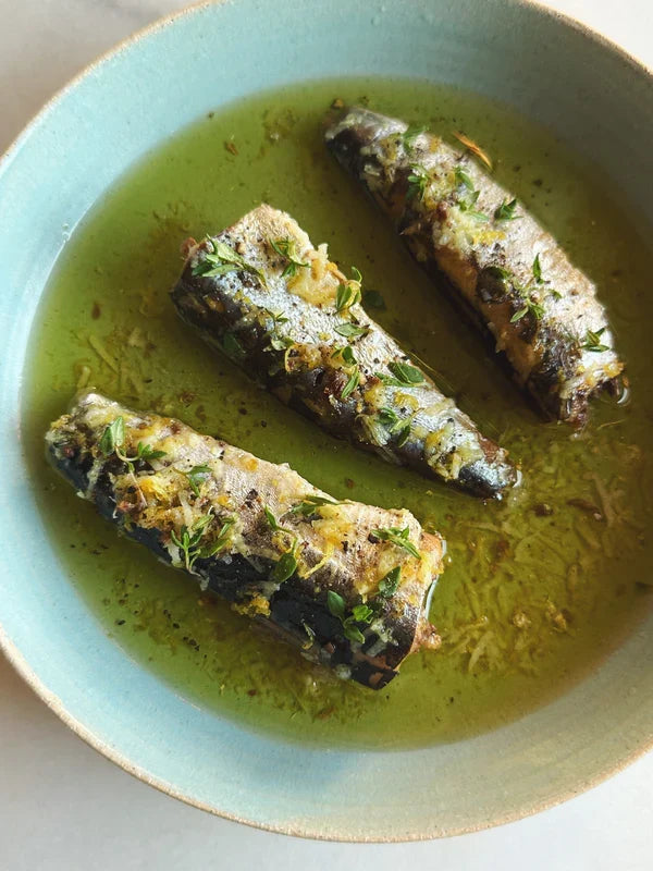 Lemon and Thyme Marinated Sardines | Fishwife