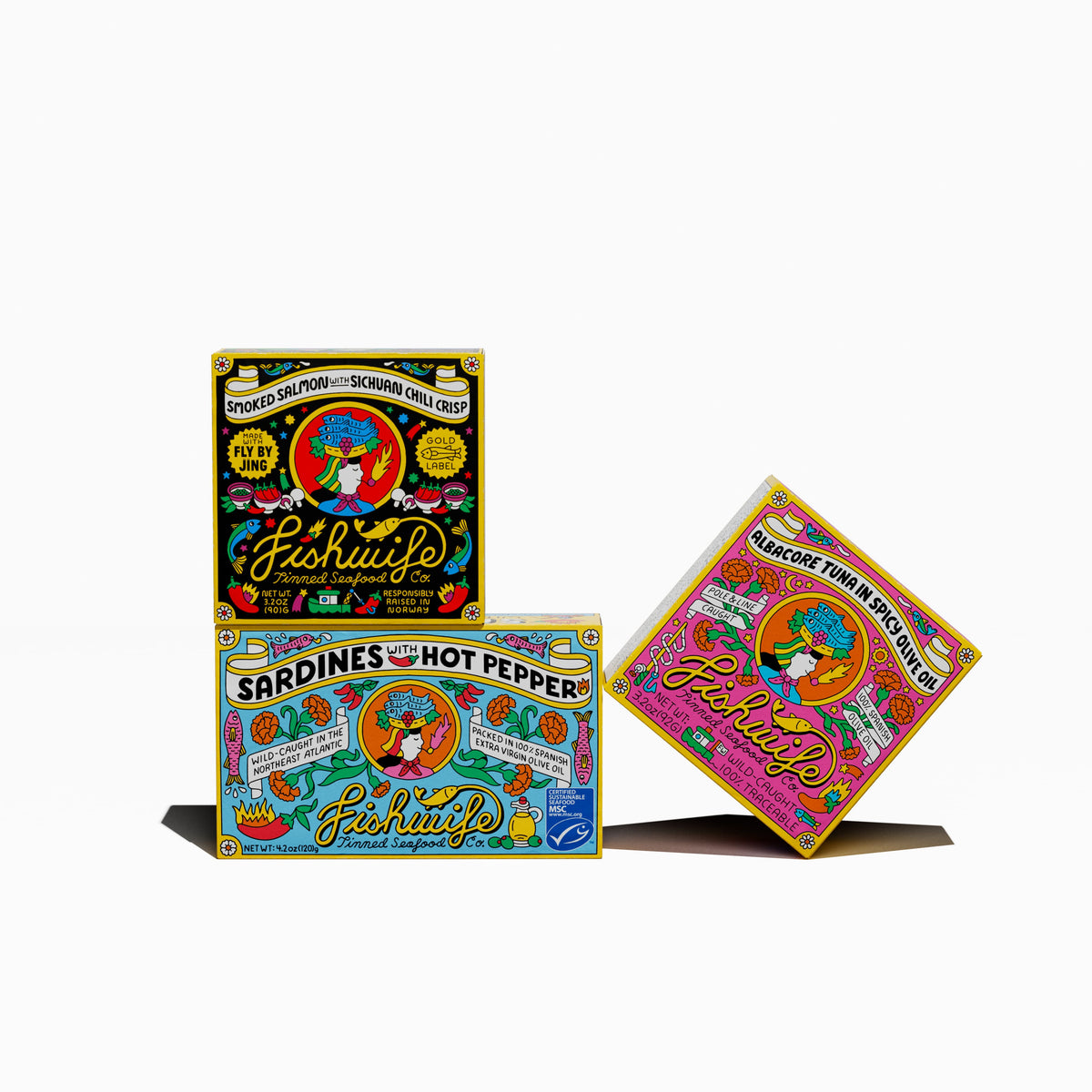 The Spicy Trio (3-Pack) | Fishwife