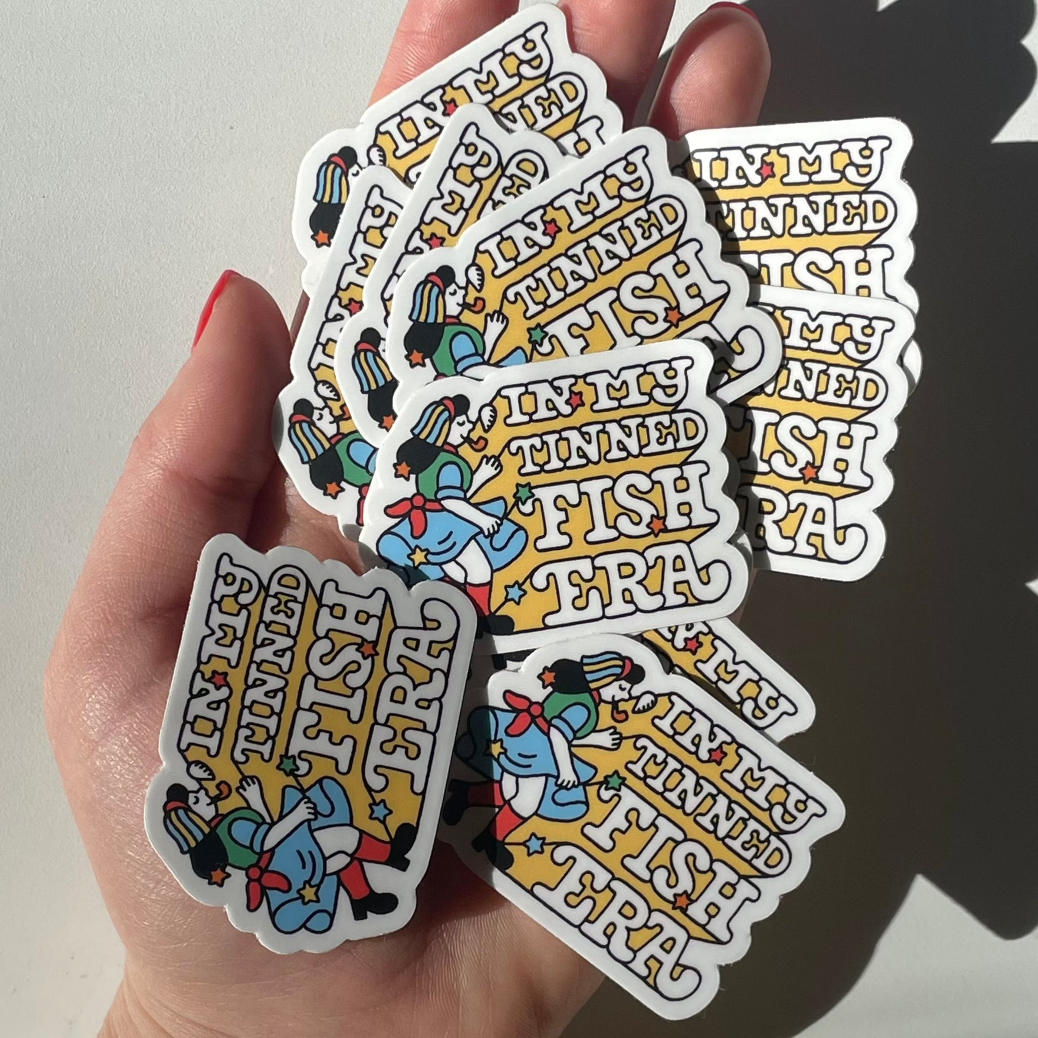 Tinned Fish Era Sticker Pack - WHOLESALE