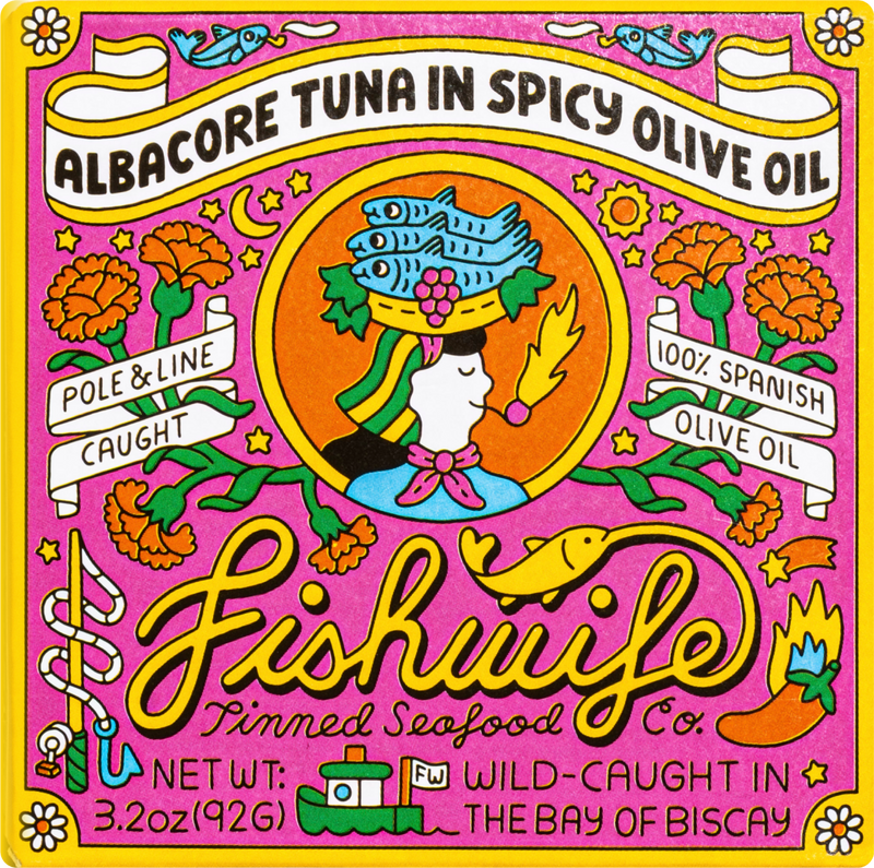 Albacore Tuna in Spicy Olive Oil view 1