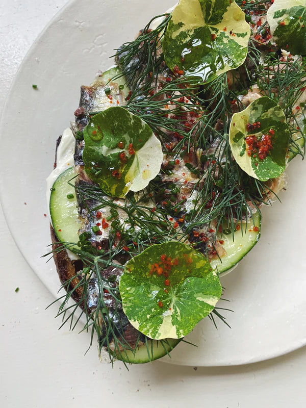 Sardine Garden Toast