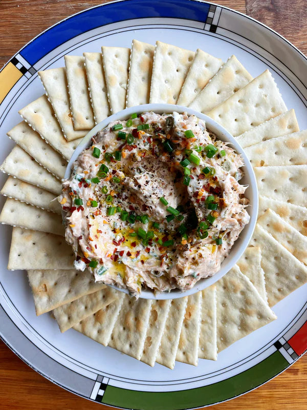 Smoked Salmon and Chive Dip