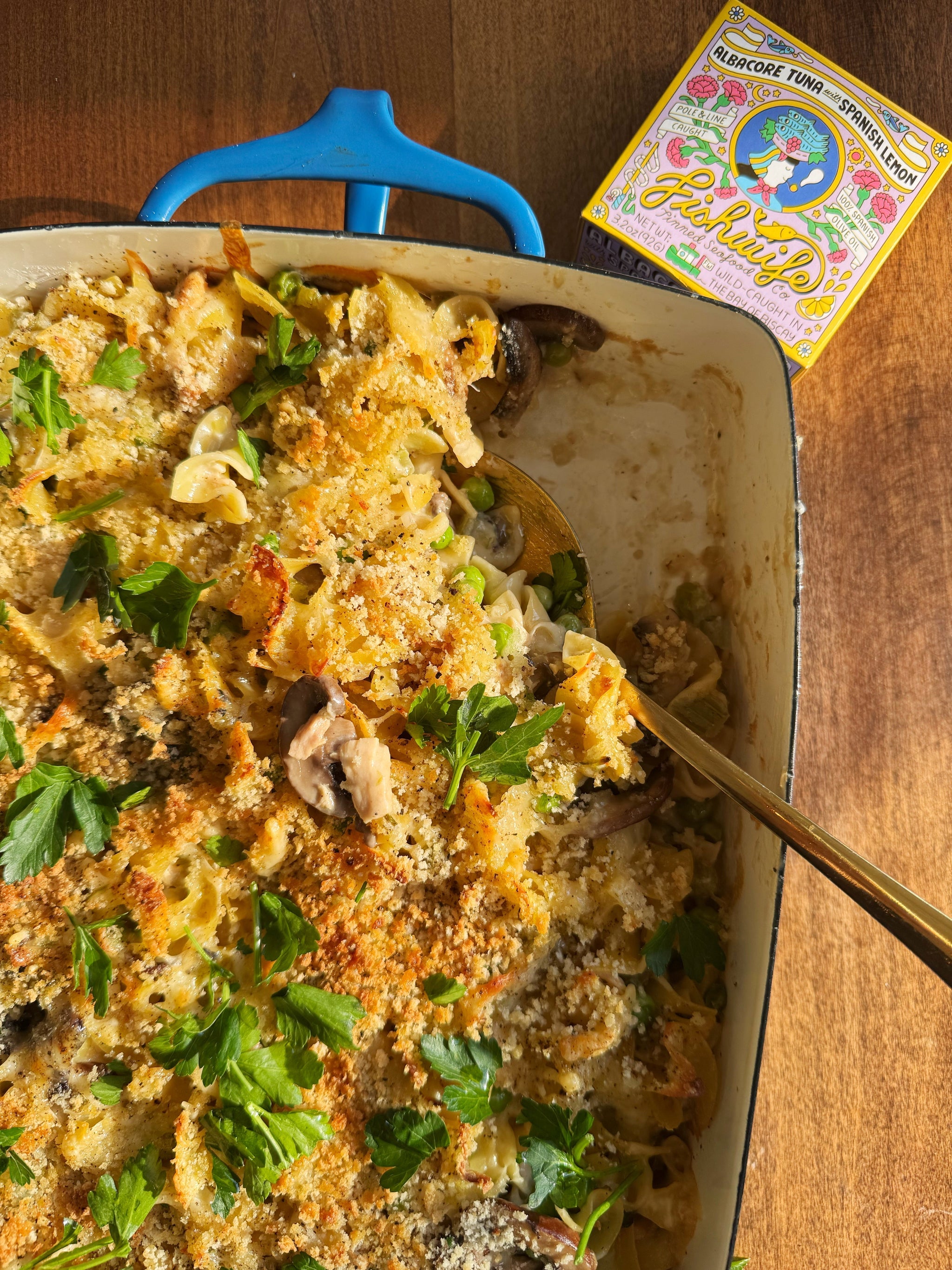 Lemon and Herb Tuna Noodle Casserole | Fishwife