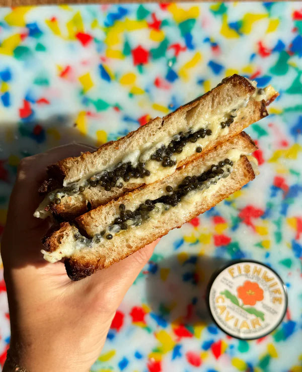 Caviar Grilled Cheese