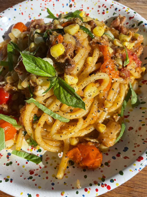Trout Chowder Pasta