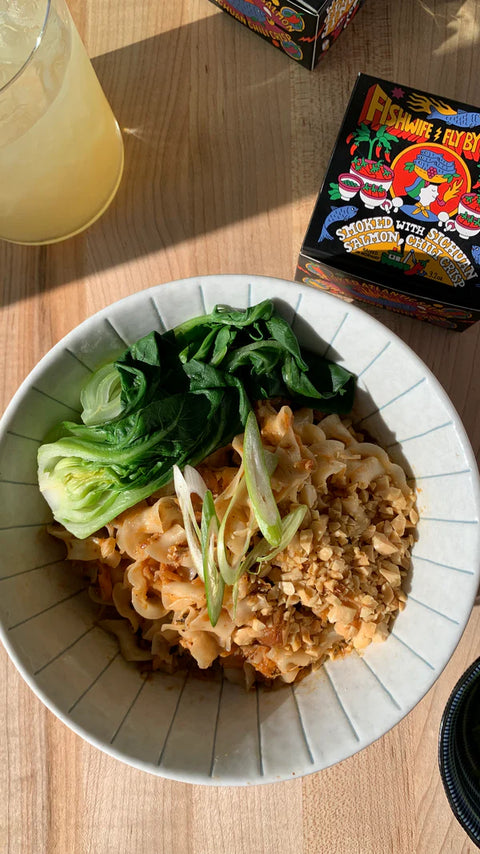 Salmon Dan Dan Noodles | Fishwife