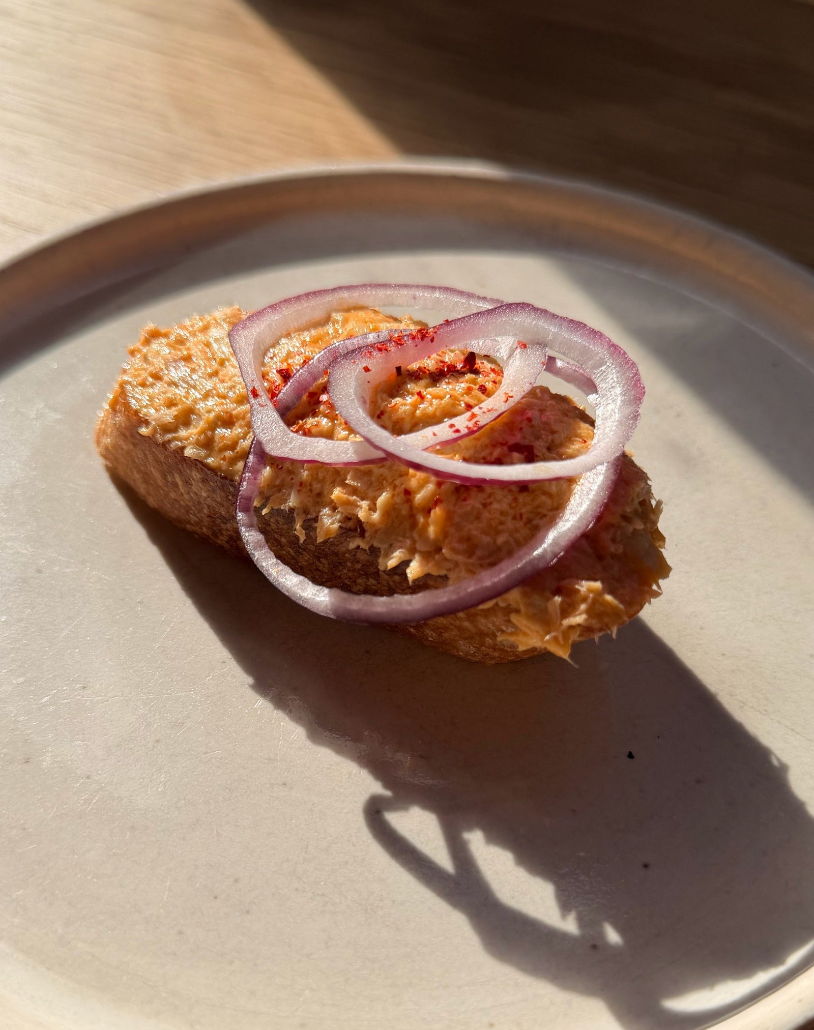 Spicy Tuna Mayo on Toast