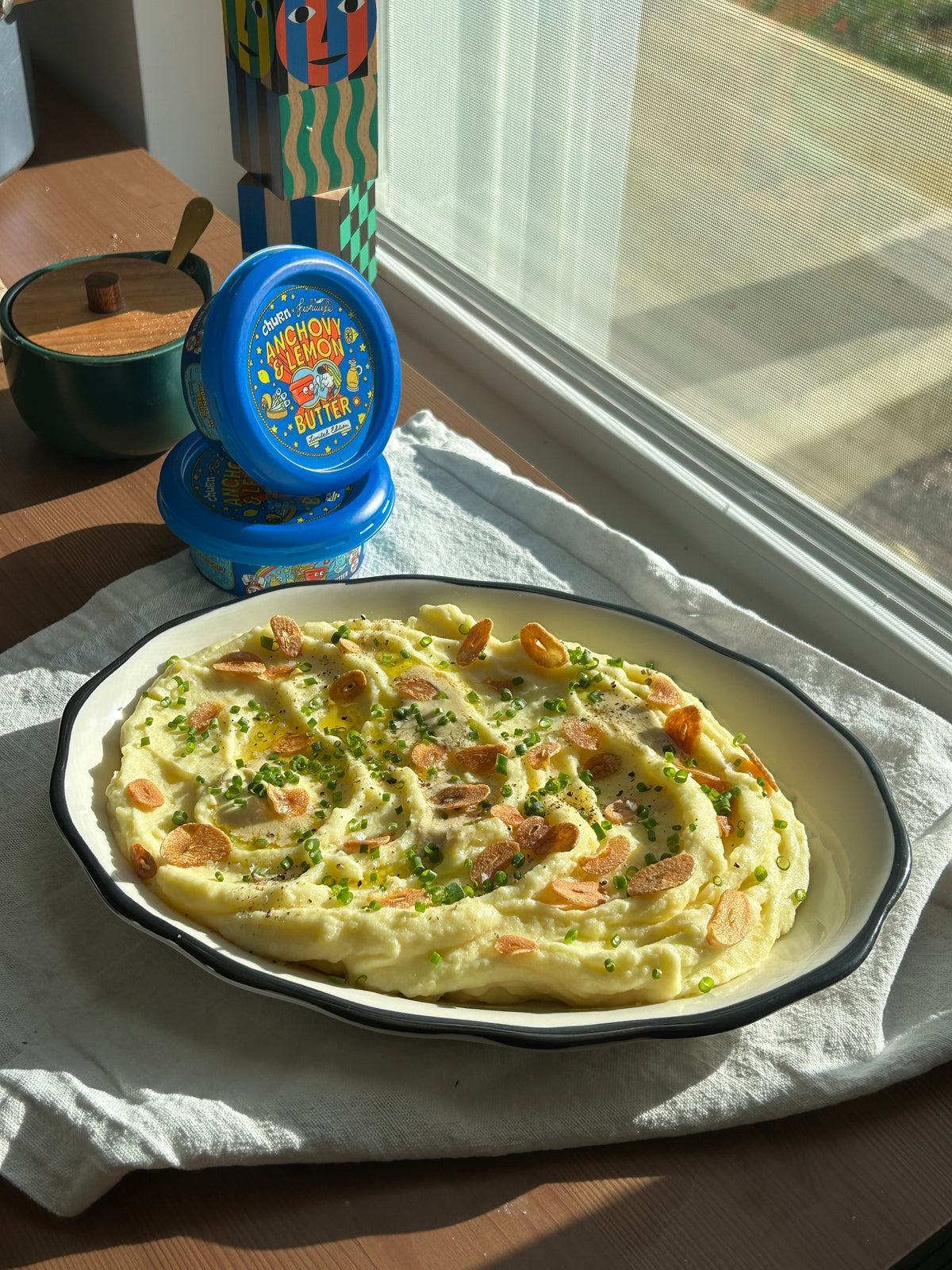 Anchovy & Lemon Butter Mashed Potatoes