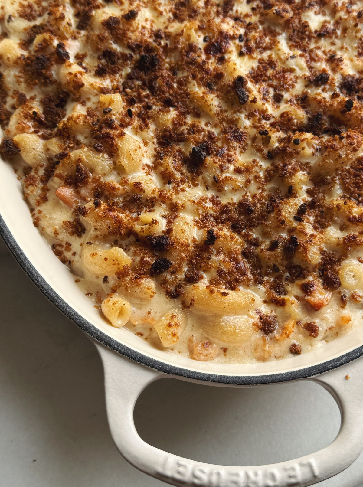 Homemade Smoked Salmon Mac and Cheese