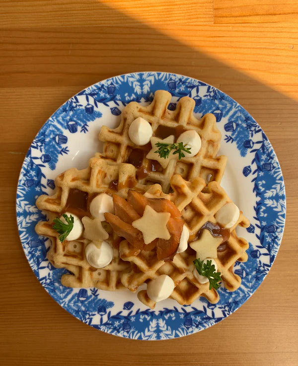 Smoked Salmon & Waffles