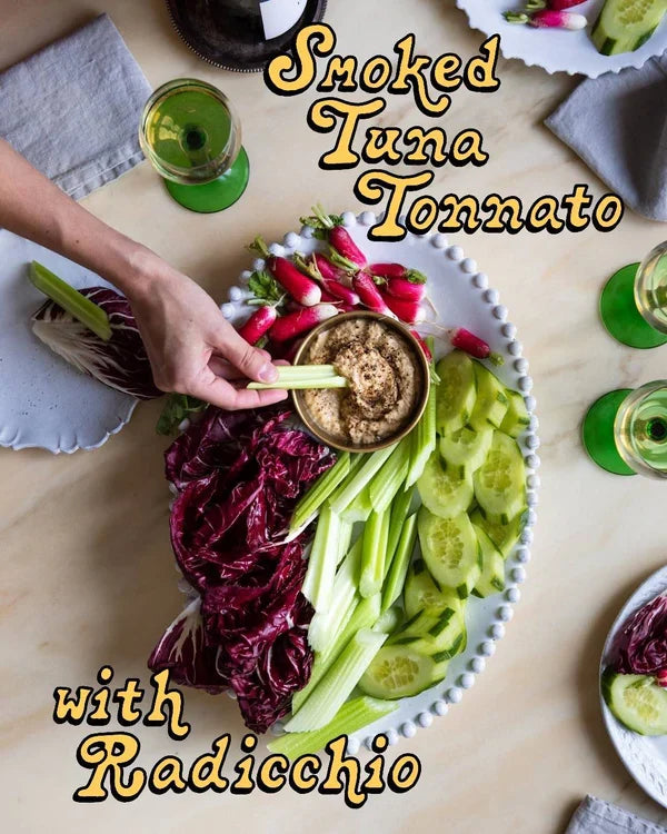 Smoked Tuna Tonnato with Radicchio