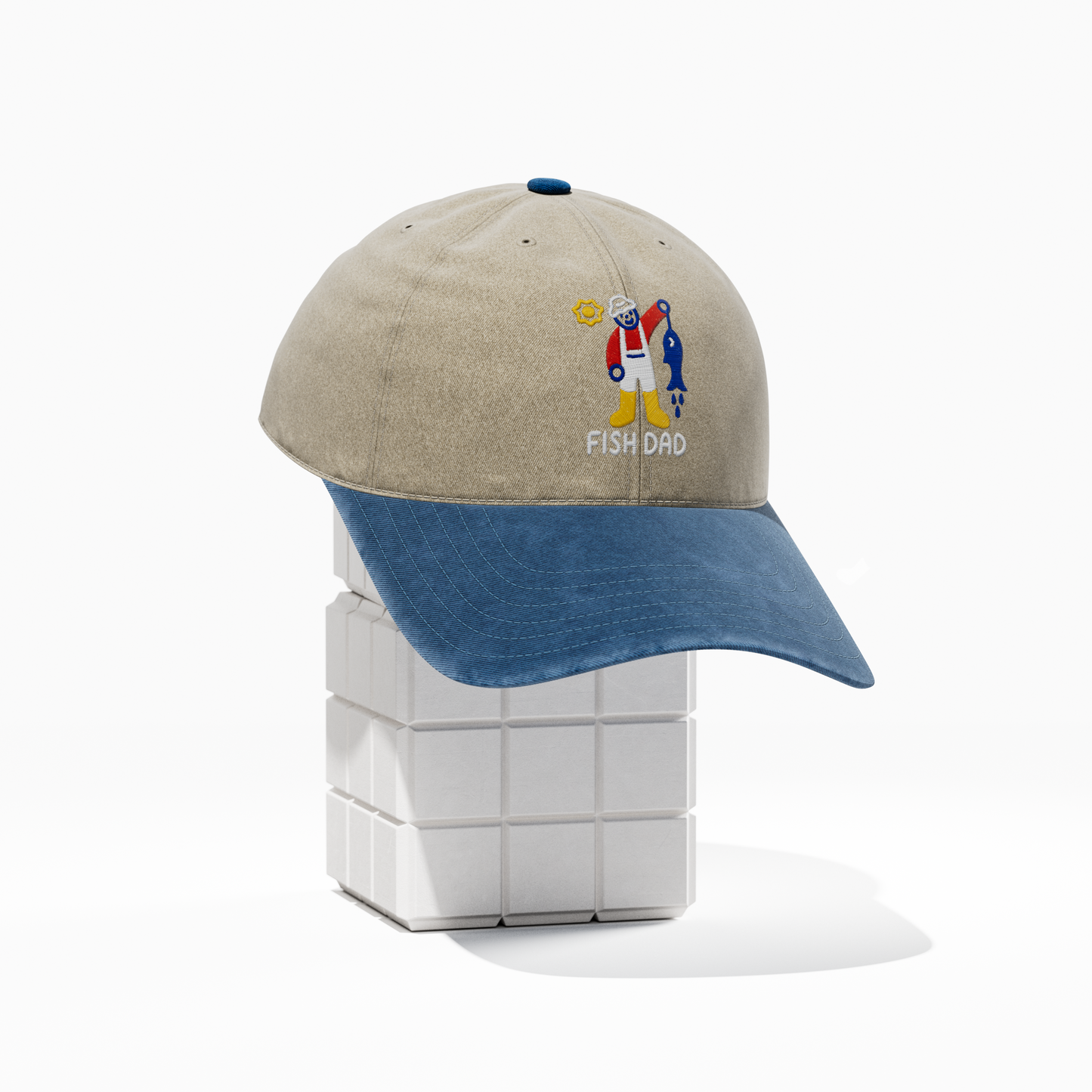 Fish Dad Hat view 1