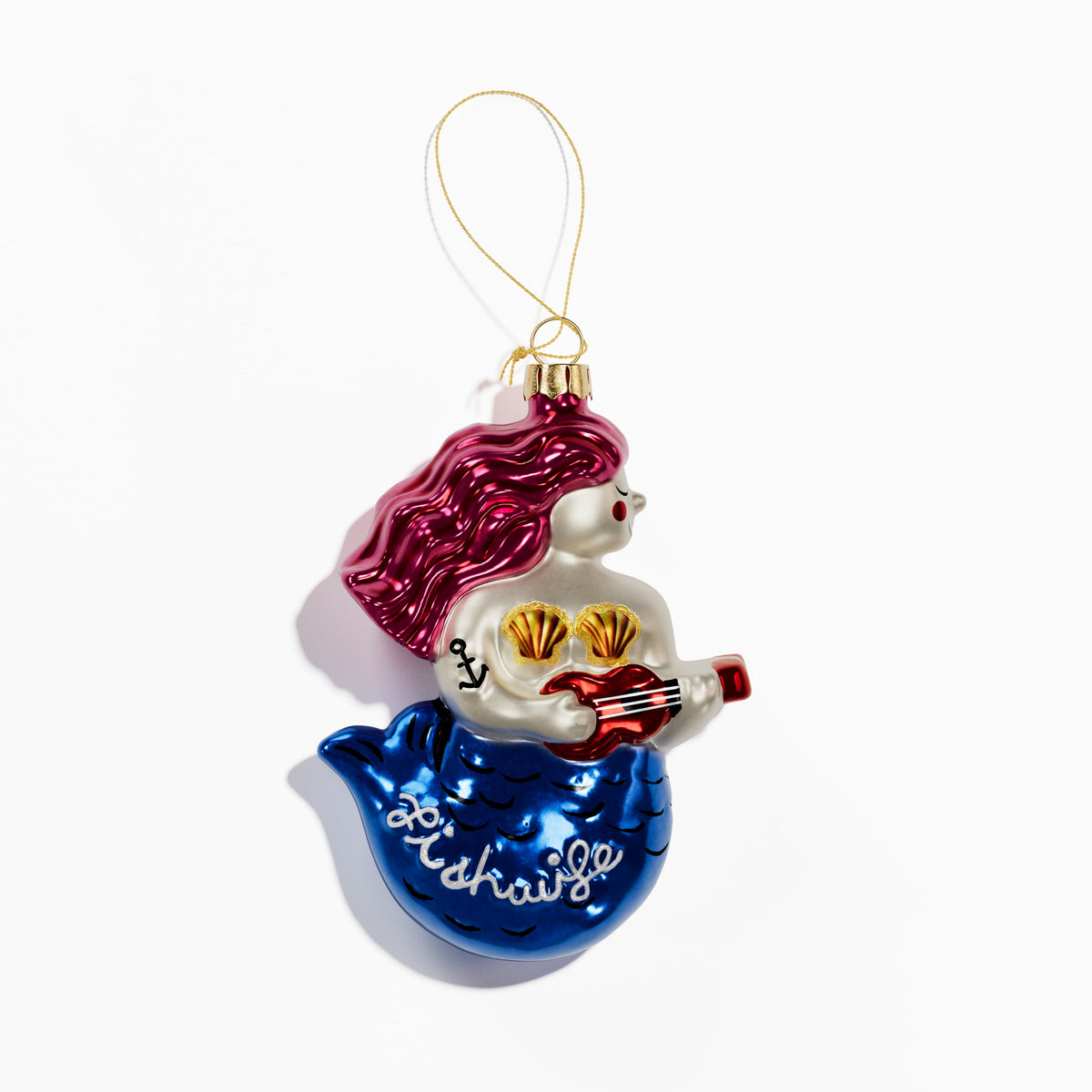 Mermaid Ornament view 1