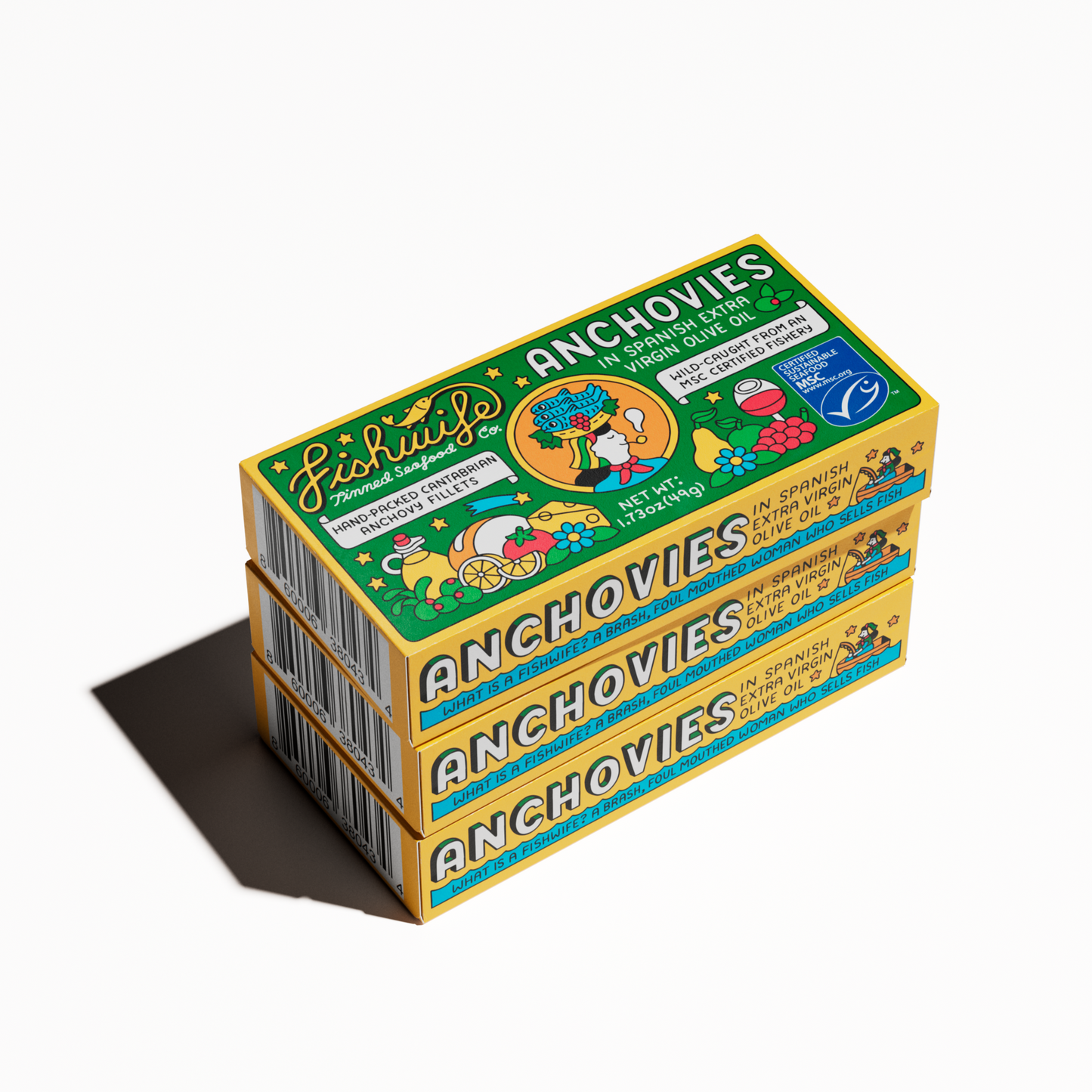 Cantabrian Anchovies in Extra Virgin Olive Oil (3-Pack) view 1