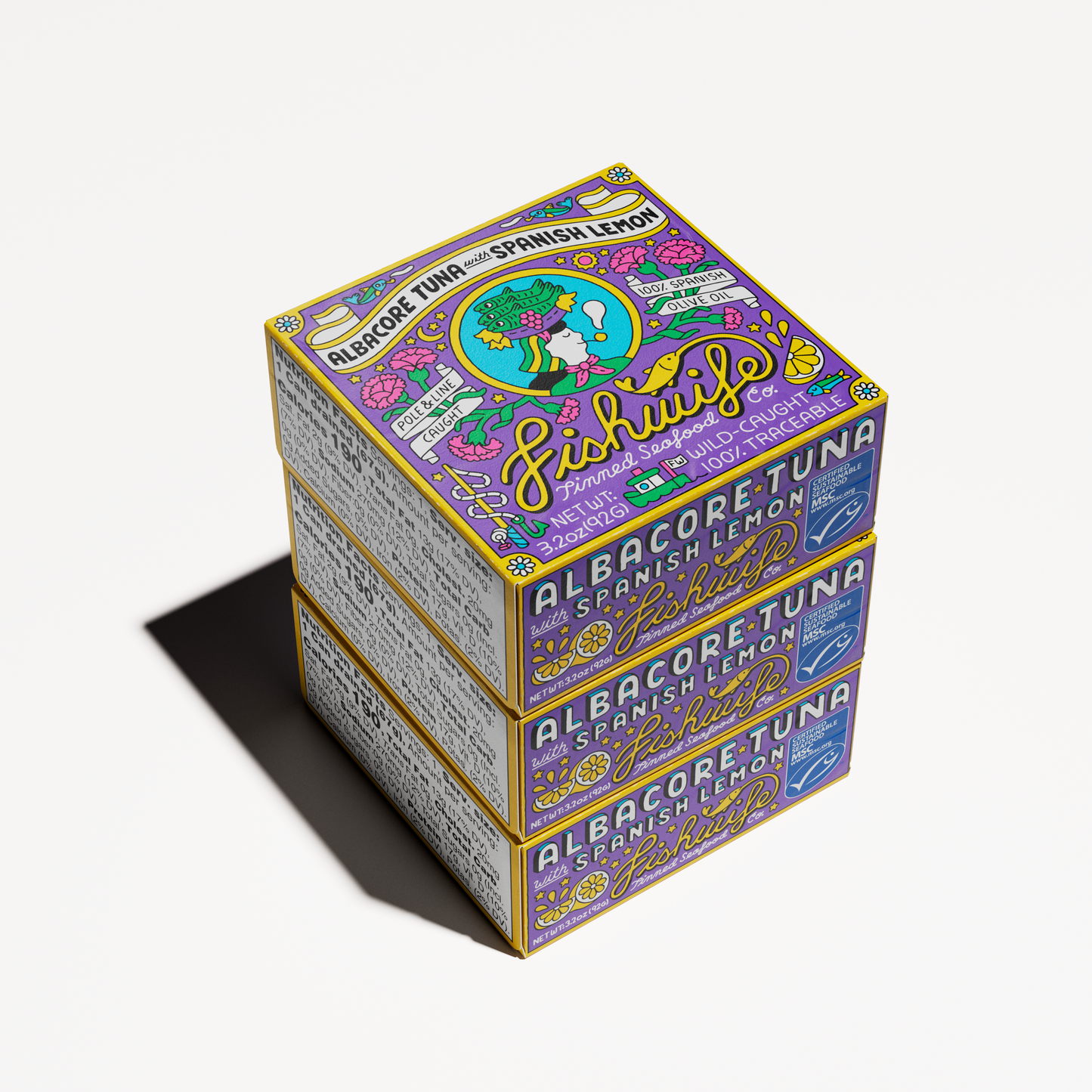 Albacore Tuna with Spanish Lemon (3-Pack) view 1