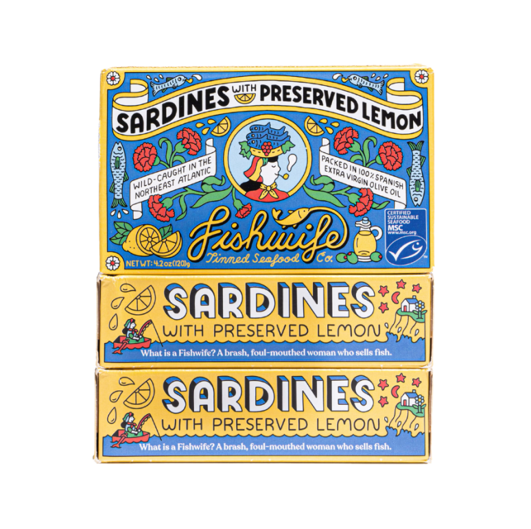 Sardines with Preserved Lemon (12-Pack) - WHOLESALE