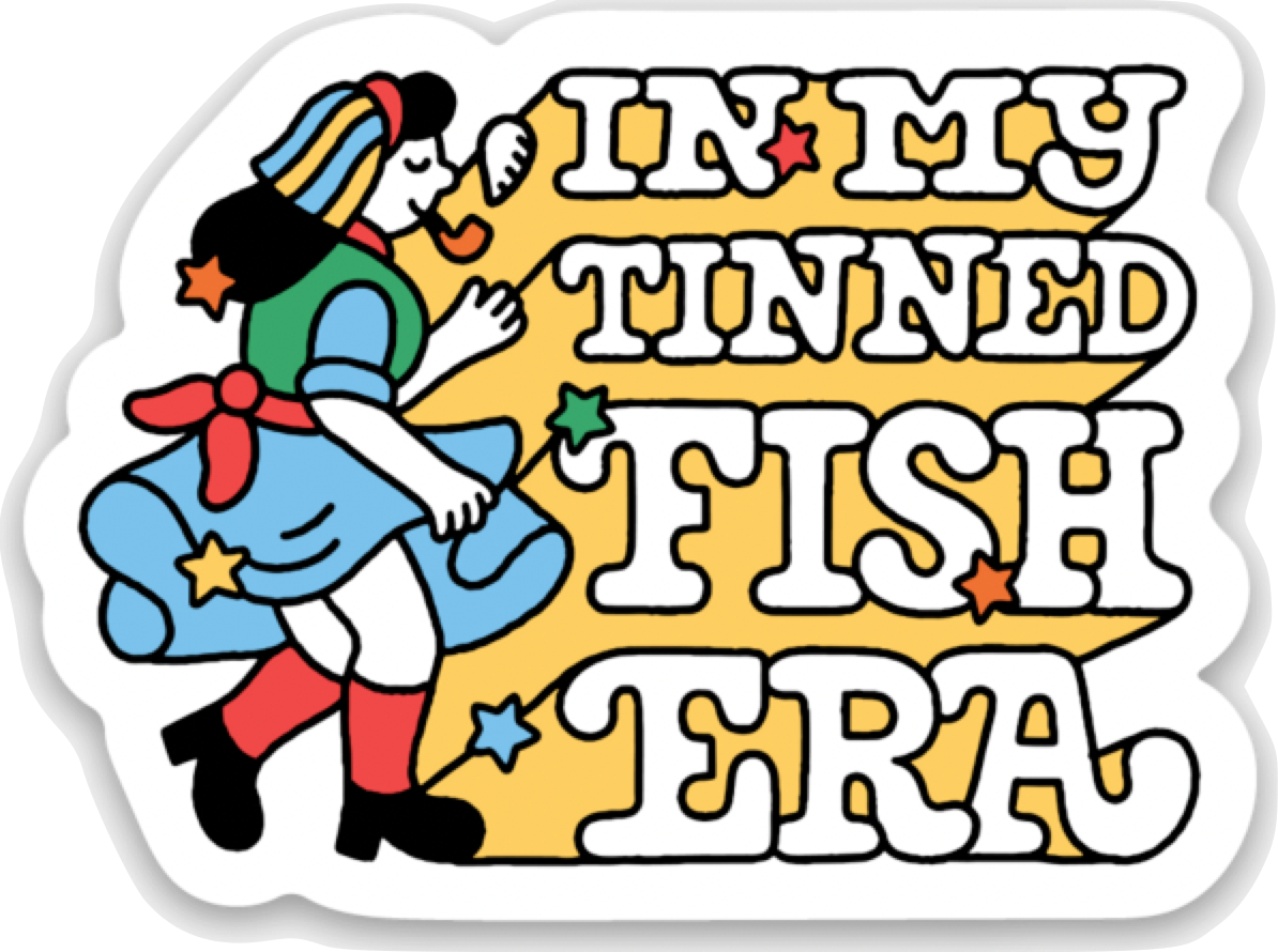 Tinned Fish Era Sticker Pack - WHOLESALE