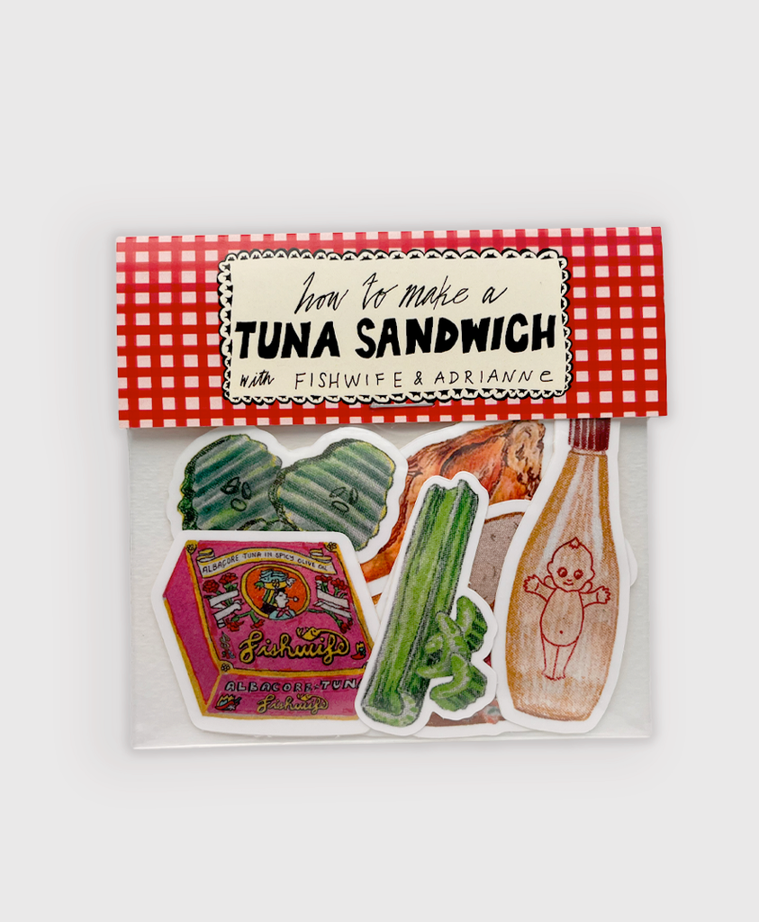 Tuna Fish Sandwich Sticker Set